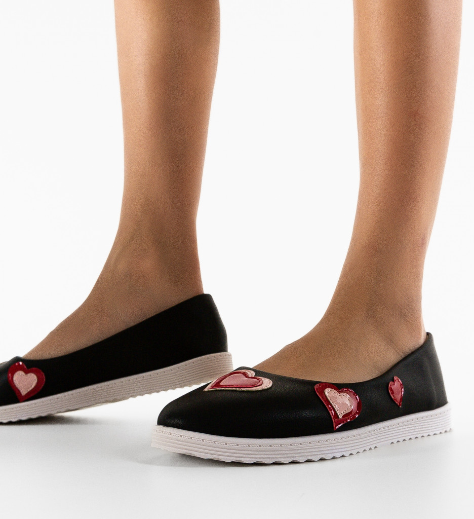 Espadrile Casual Miamore Negre - Confort și Stil - imagine 3