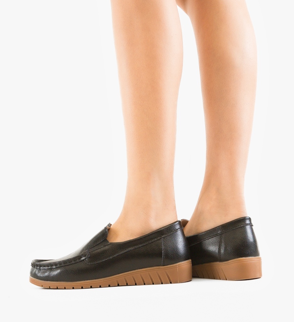 Pantofi Casual Soma Negri | Eleganță Confortabilă - imagine 2