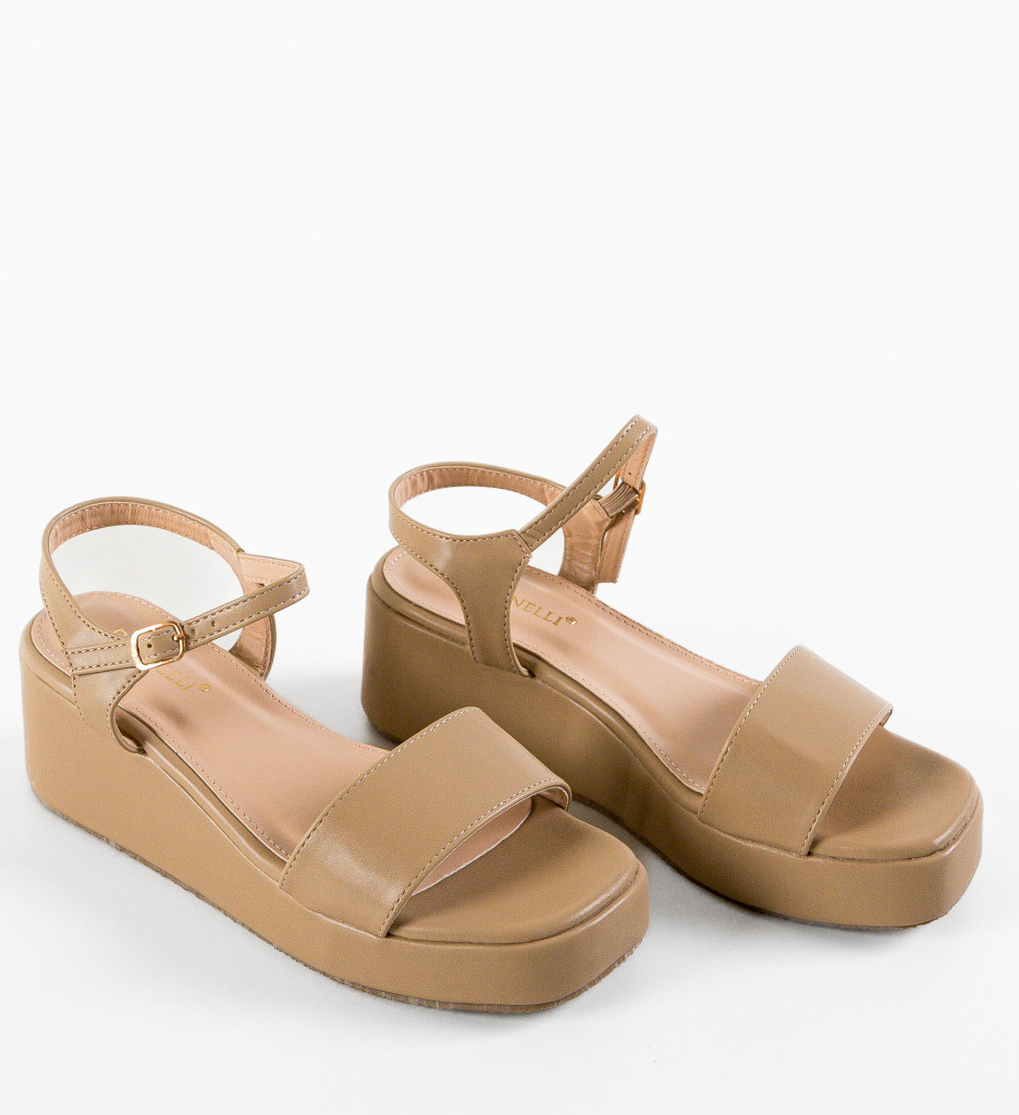 Sandale Dama Sefyn Bej | Eleganță și Confort - imagine 7