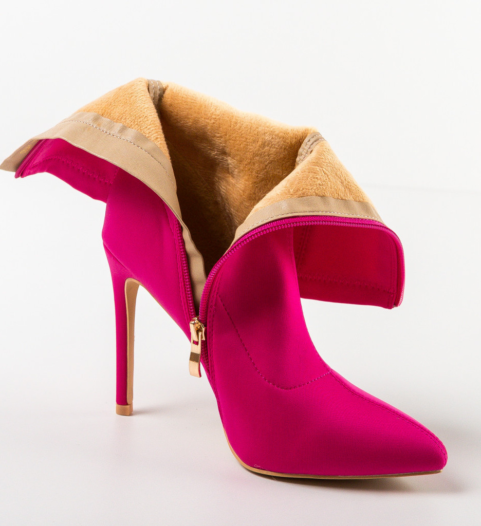 Botine Sullivan Fuchsia - Eleganță și Stil - imagine 8