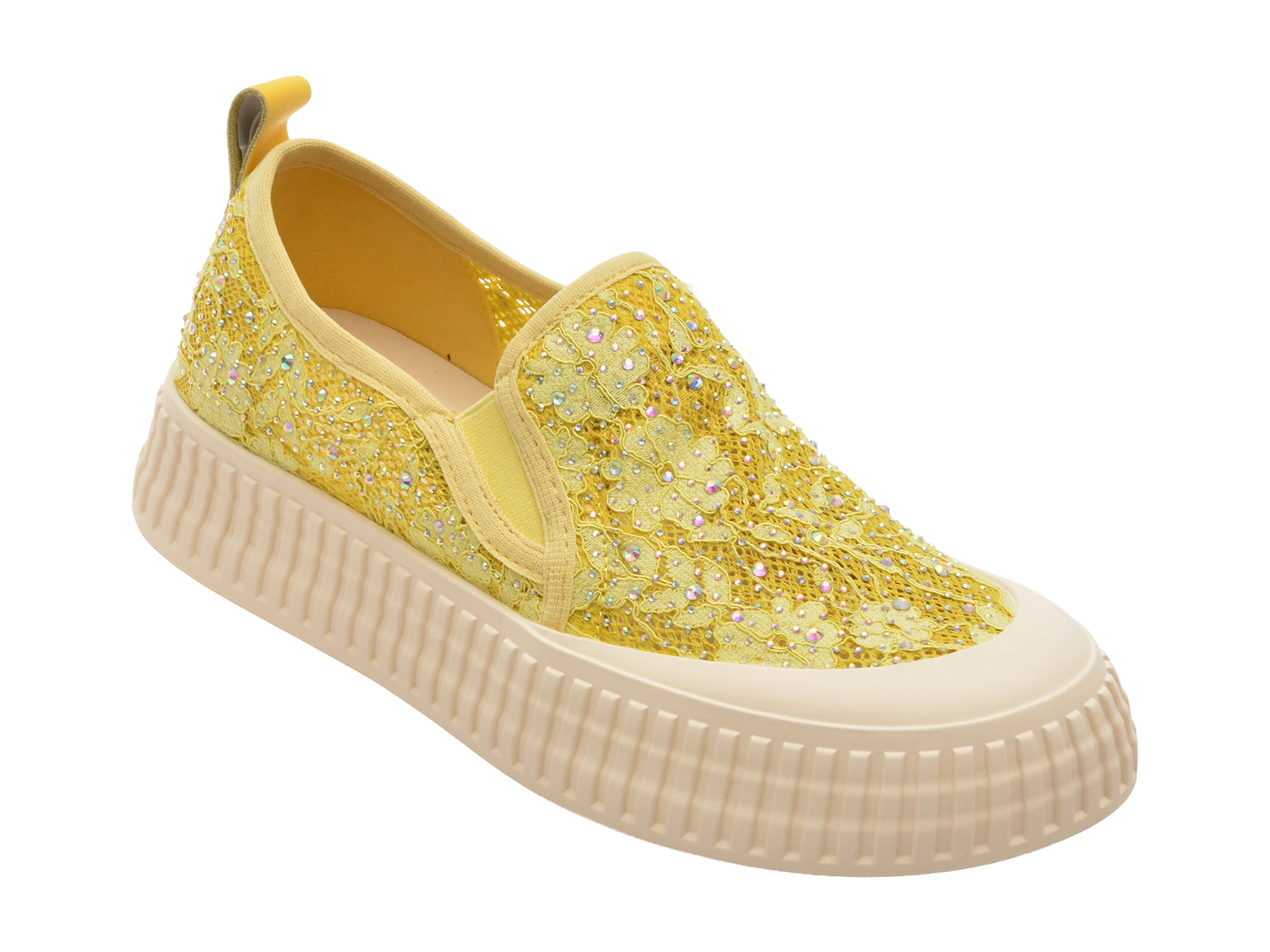 Pantofi EPICA Galbeni Casual 5327