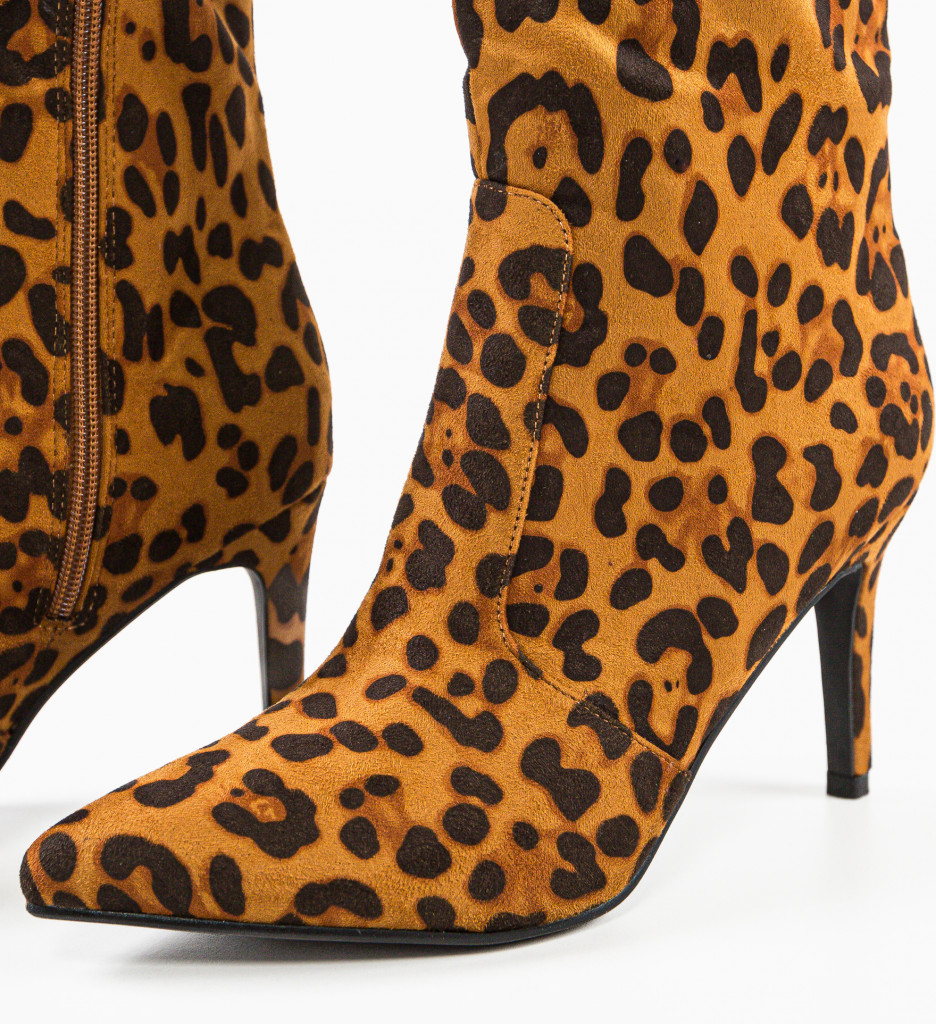 Cizme Dama Julian Animal Print | Stil Indraznet - imagine 6
