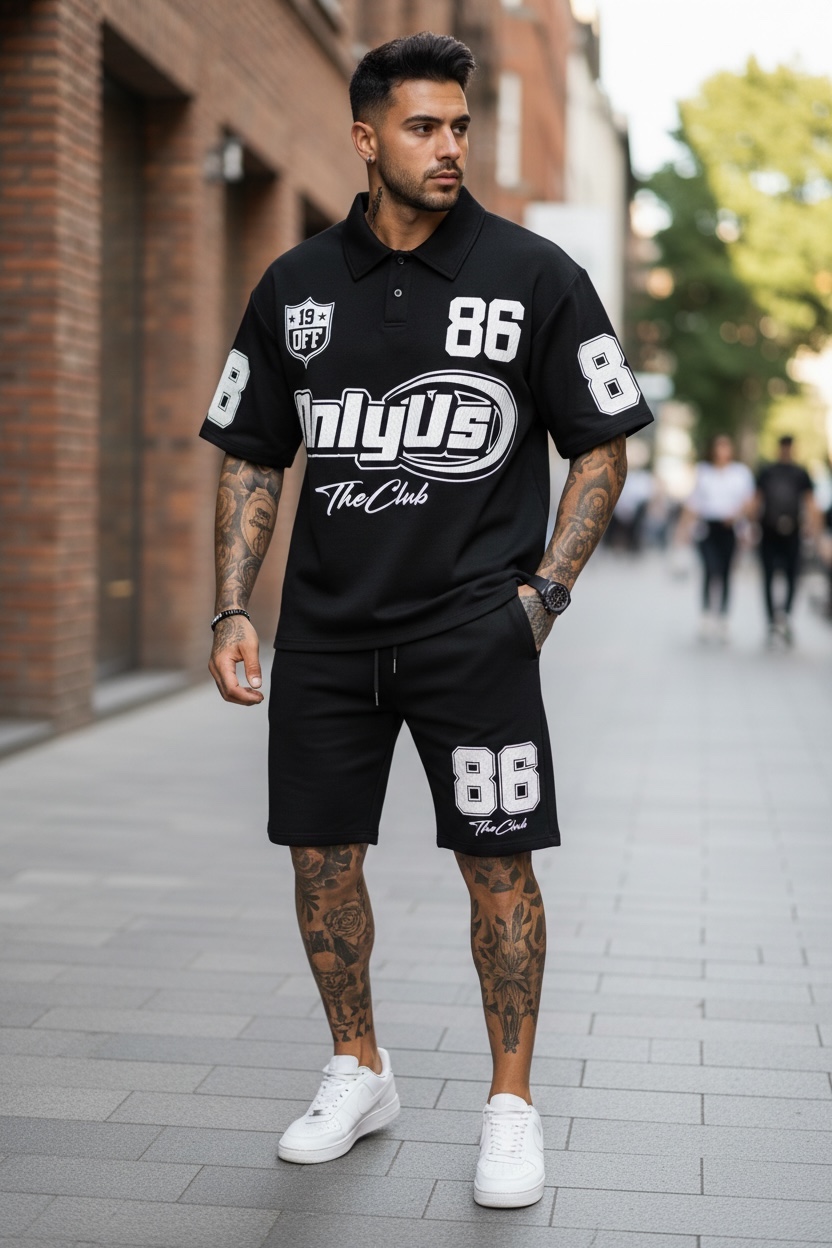 Compleu Vară Tricou + Pantaloni Comfort