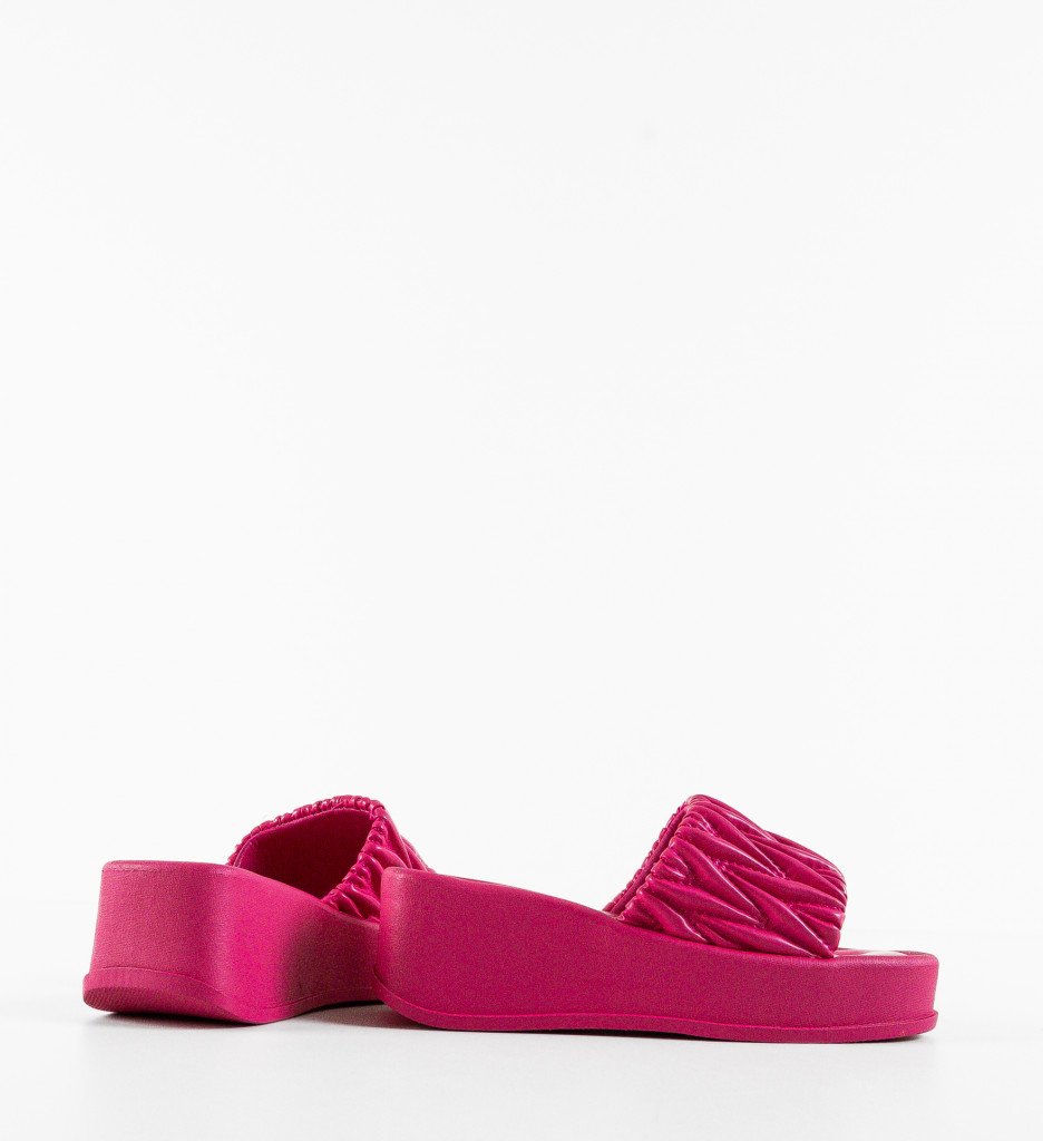 Papuci dama Torne Fuchsia - Confort și Stil - imagine 9
