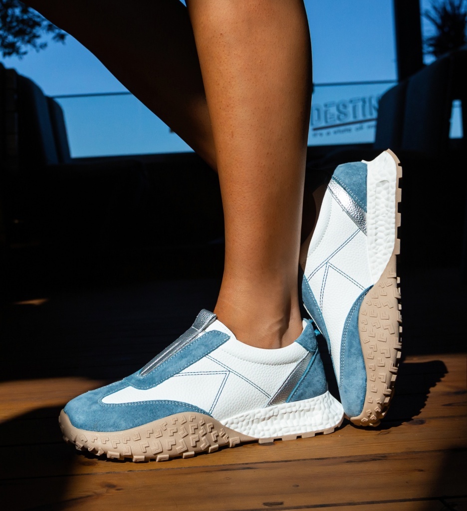 Sneakers Dama Florena Albi - Confort & Stil - imagine 4