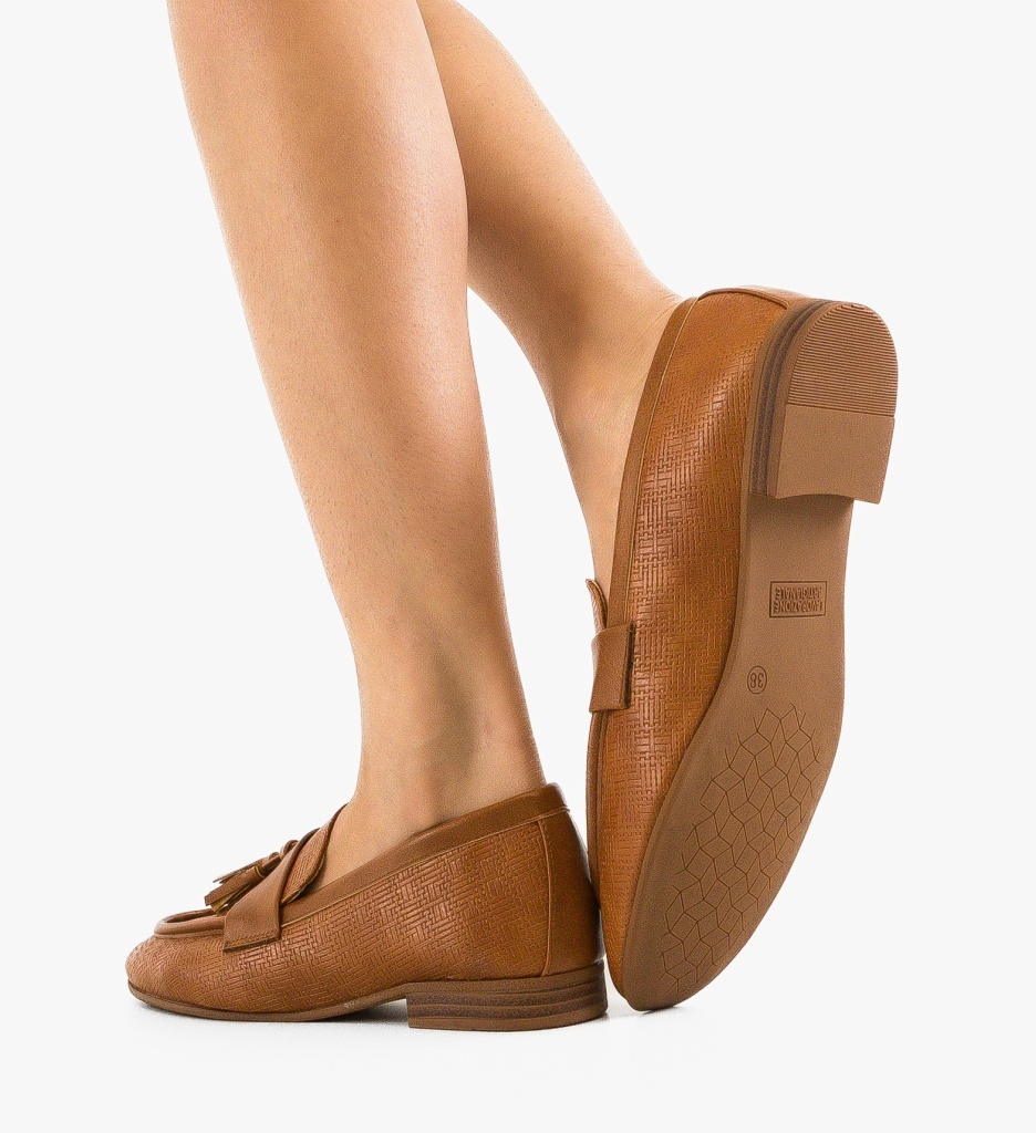 Pantofi Casual Singleto Camel - Confort și Stil - imagine 5