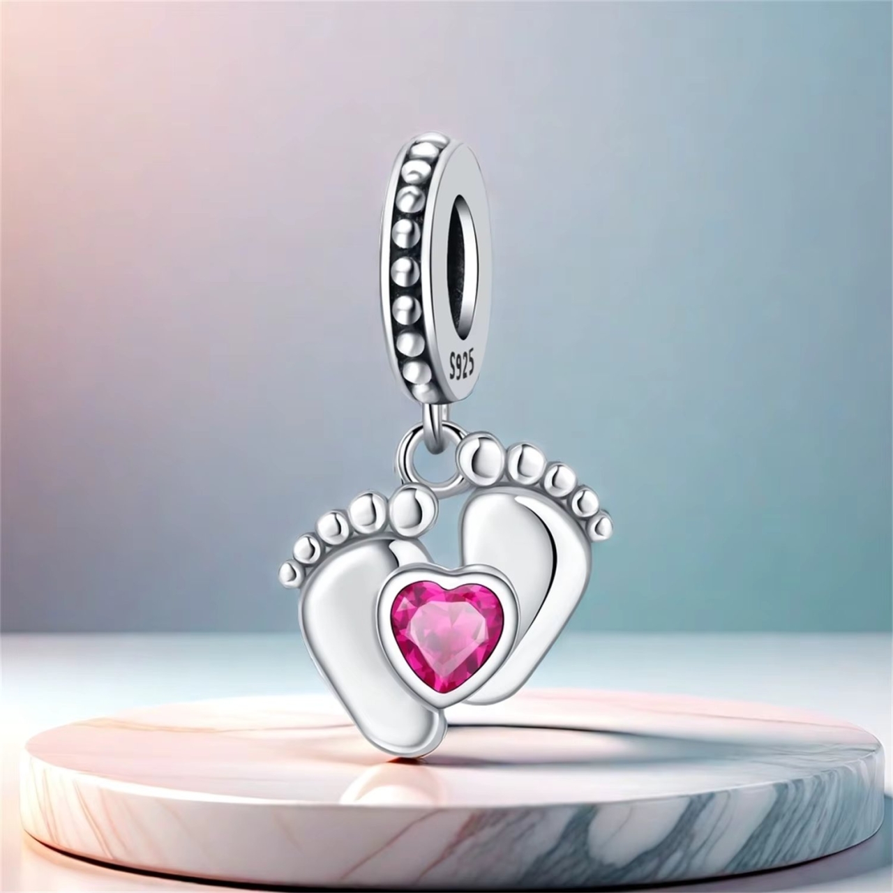 Charm Baby Steps Delis - Argint 925 - imagine 3