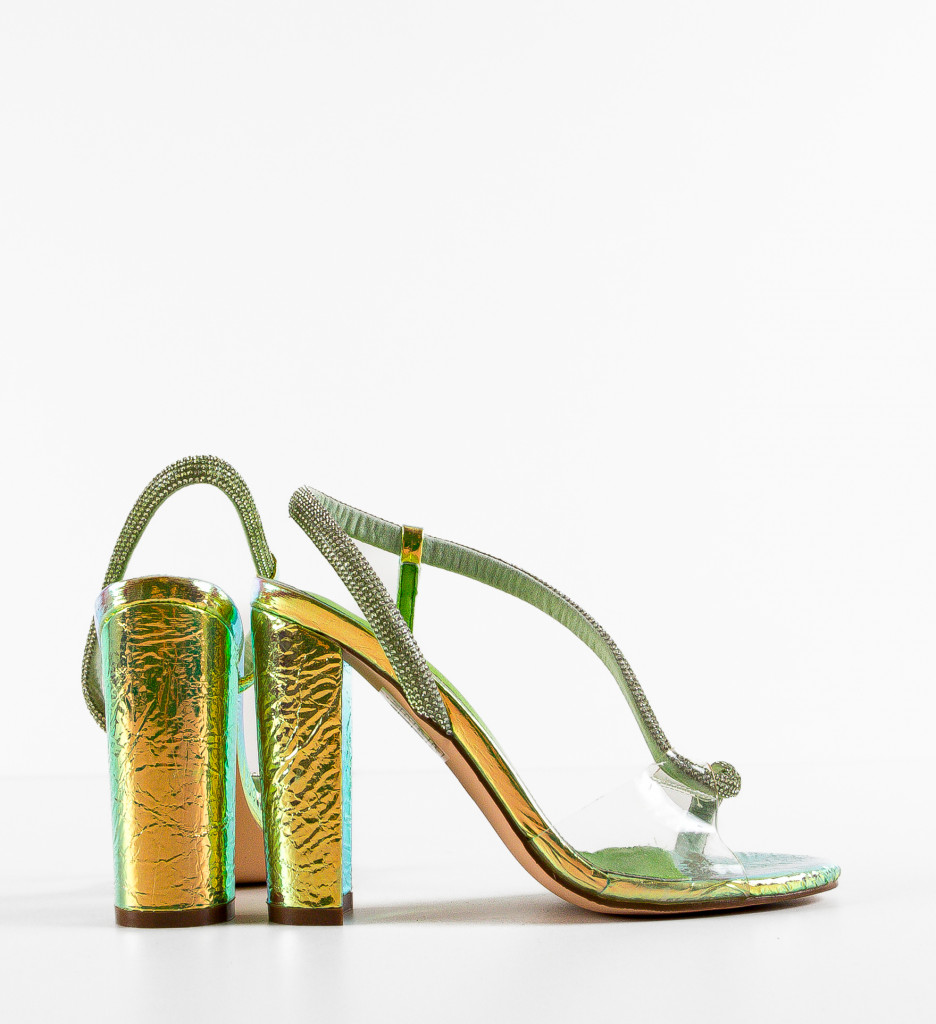Sandale Kefilwe Verde - Stil si Eleganta - imagine 4