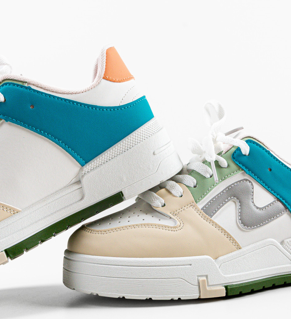 Sneakers Dama Kobi Albastri - Confort Sport - imagine 5