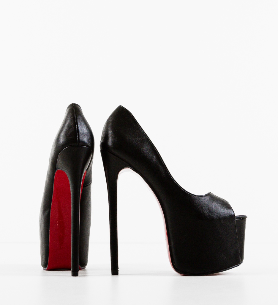 Pantofi Dama Biria Negri | Eleganță și Stil - imagine 6