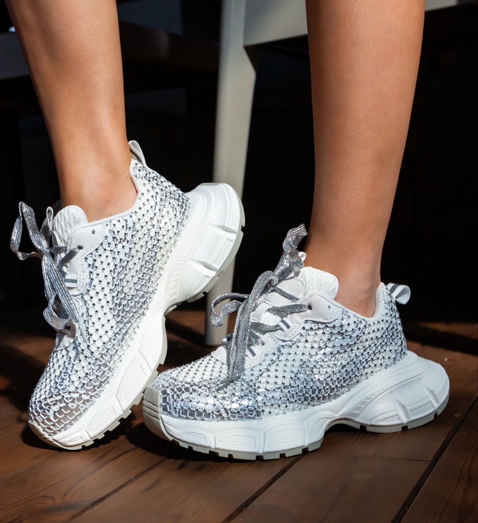 Sneakers Dama Oman Albi | Confort și Stil Sport - imagine 4