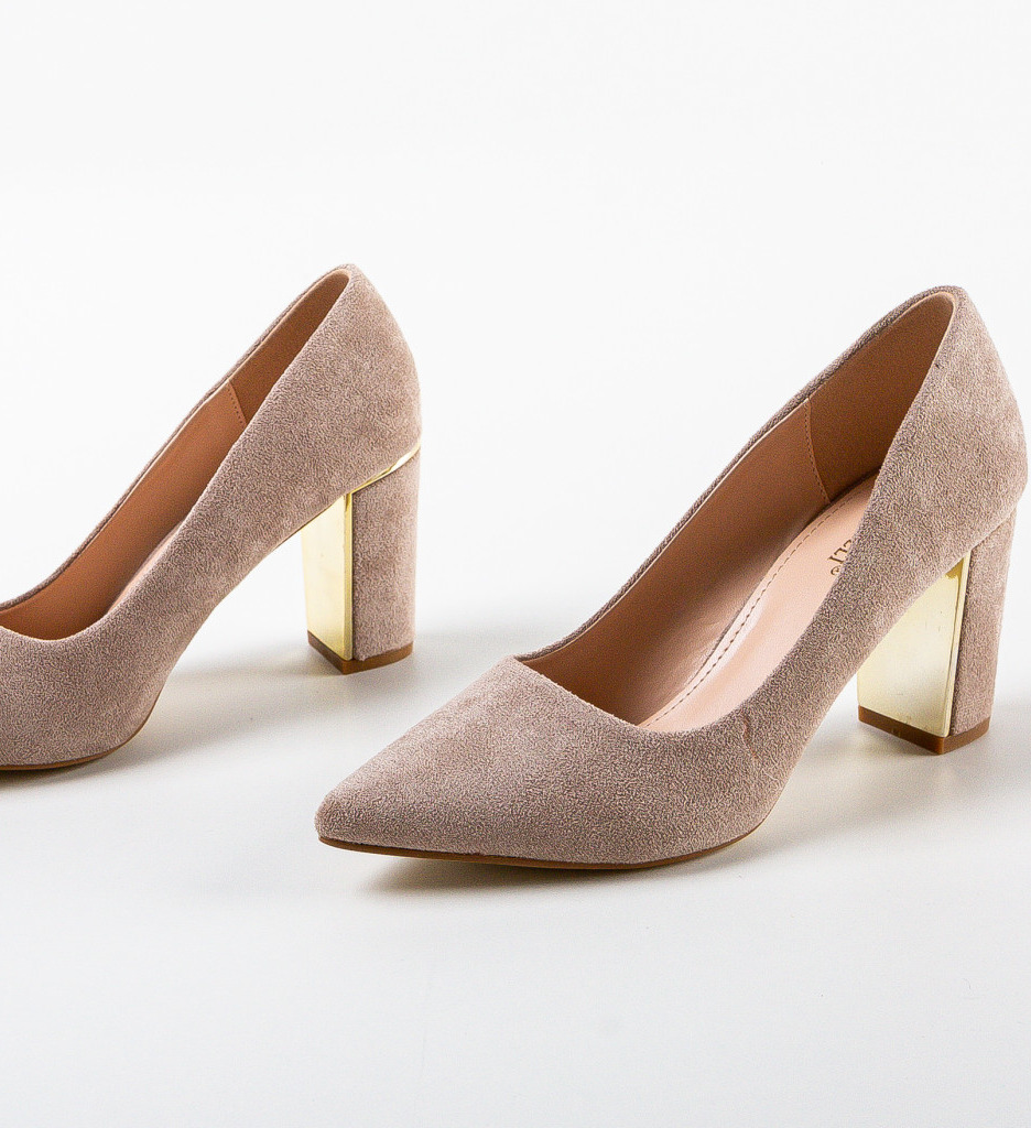 Pantofi Dama Marion Gri | Eleganță și Stil - imagine 5