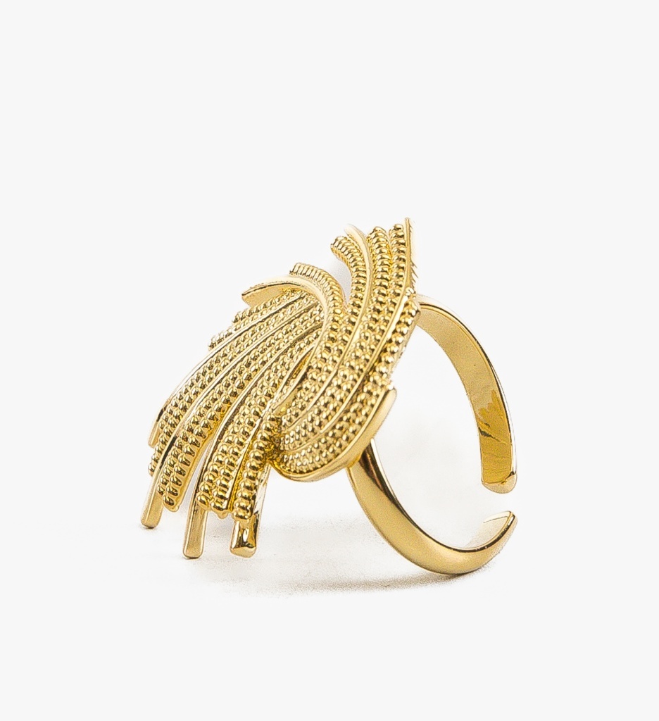 Inel Artifik Auriu Elegant Accesorii