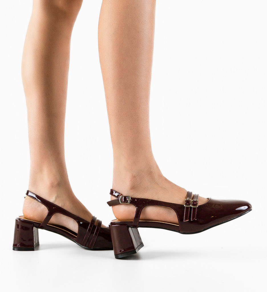 Pantofi Dama Sena Grena - Eleganți și Confortabili - imagine 3