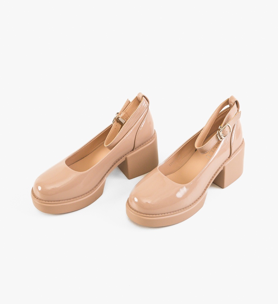 Pantofi Dama Grima Bej - Eleganță și Confort - imagine 6