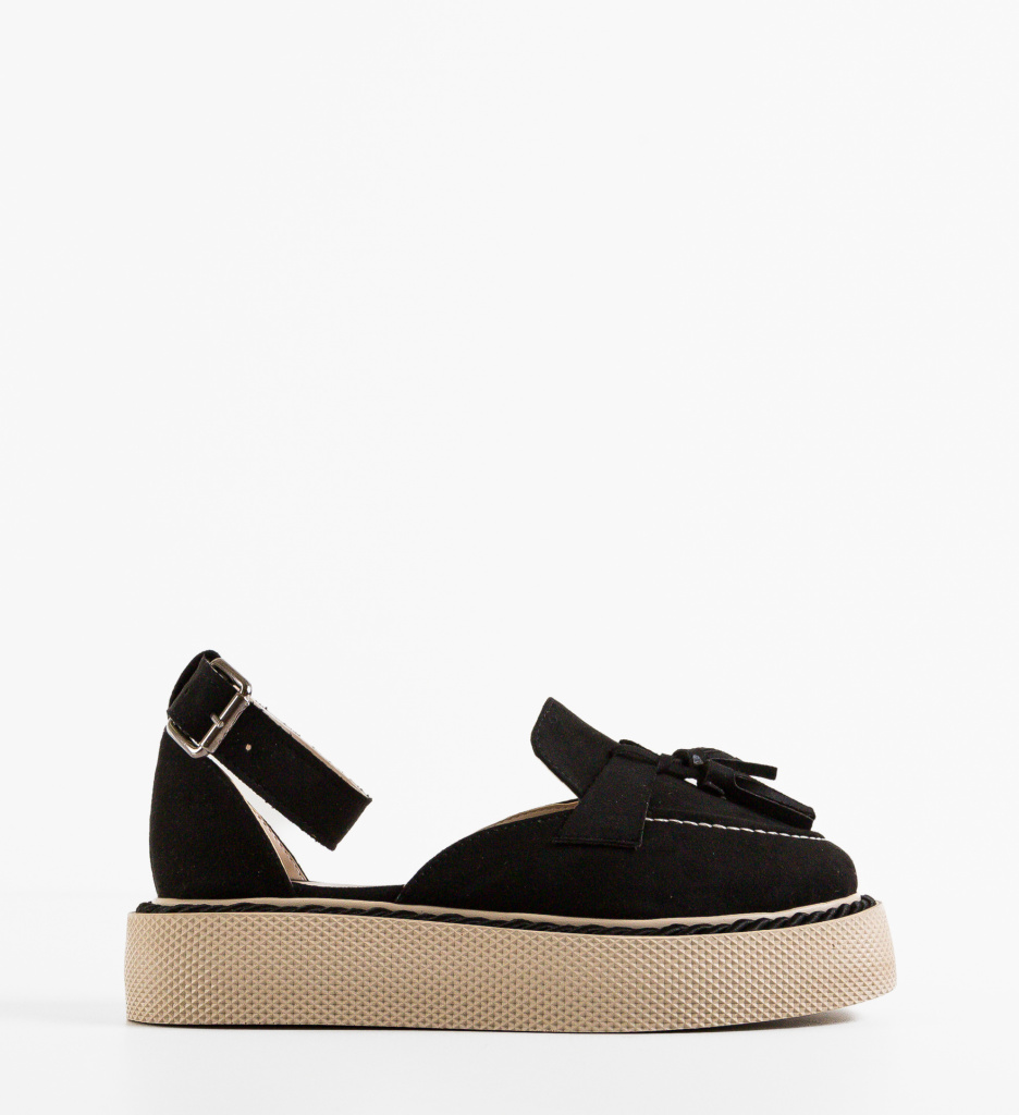 Pantofi Casual Kalin Negri - Stil Versatil - imagine 2