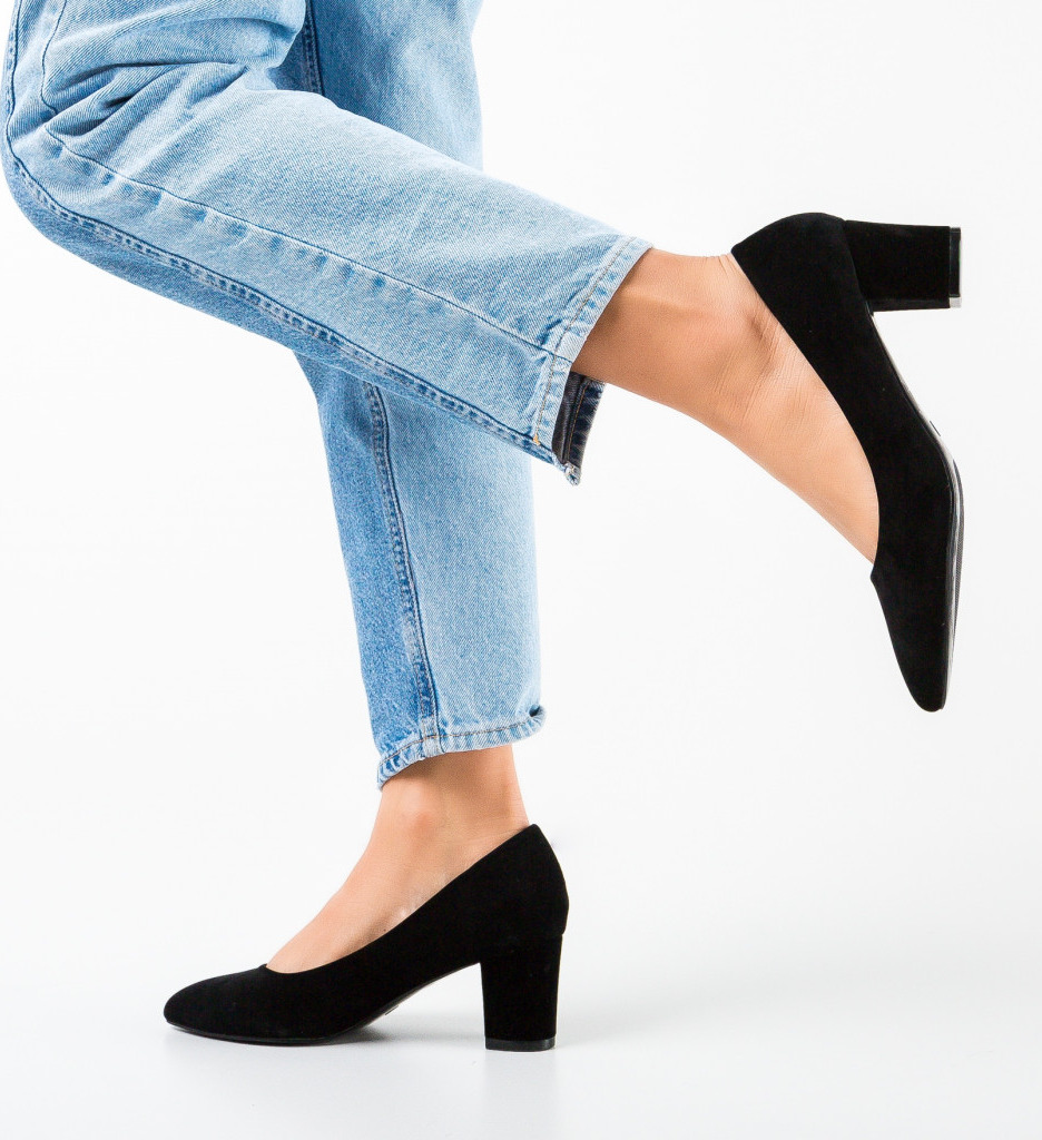 Pantofi Dama Levy Negri | Eleganță și Stil - imagine 2
