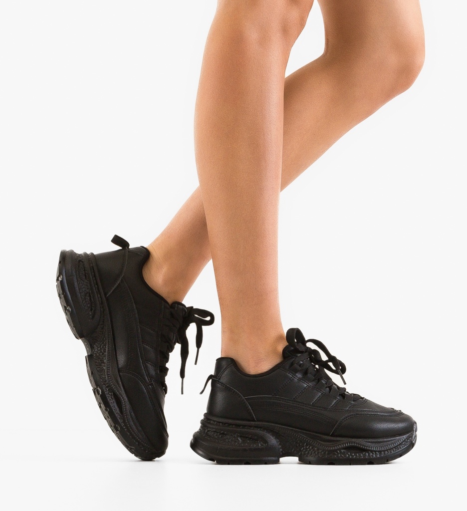 Sneakers Norius Negri - Confort și Stil Urban - imagine 7