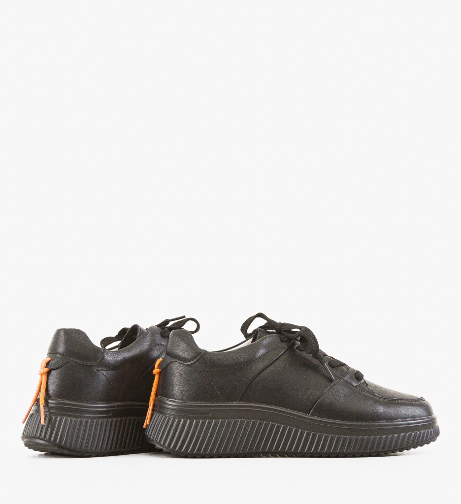 Sneakers Dama Honney Negri - Confort și Eleganță - imagine 5