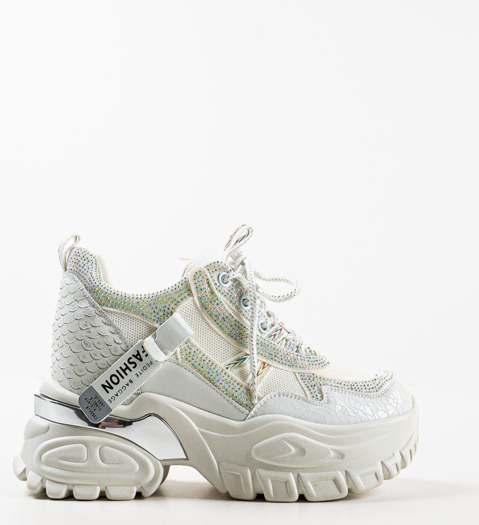 Sneakers Dama Klamun Albi | Confort și Stil - imagine 5