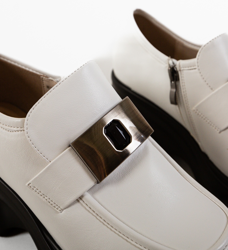 Pantofi Casual Natheo Albi - Confort și Stil - imagine 7