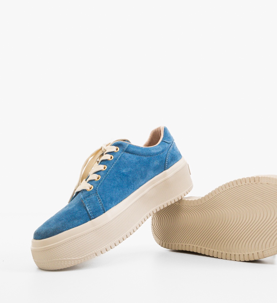 Sneakers Daravo Dama Albastri | Confort și Stil - imagine 6