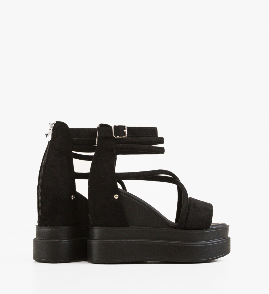 Platforme Dama Shamar Negre | Stil și Înălțime - imagine 2