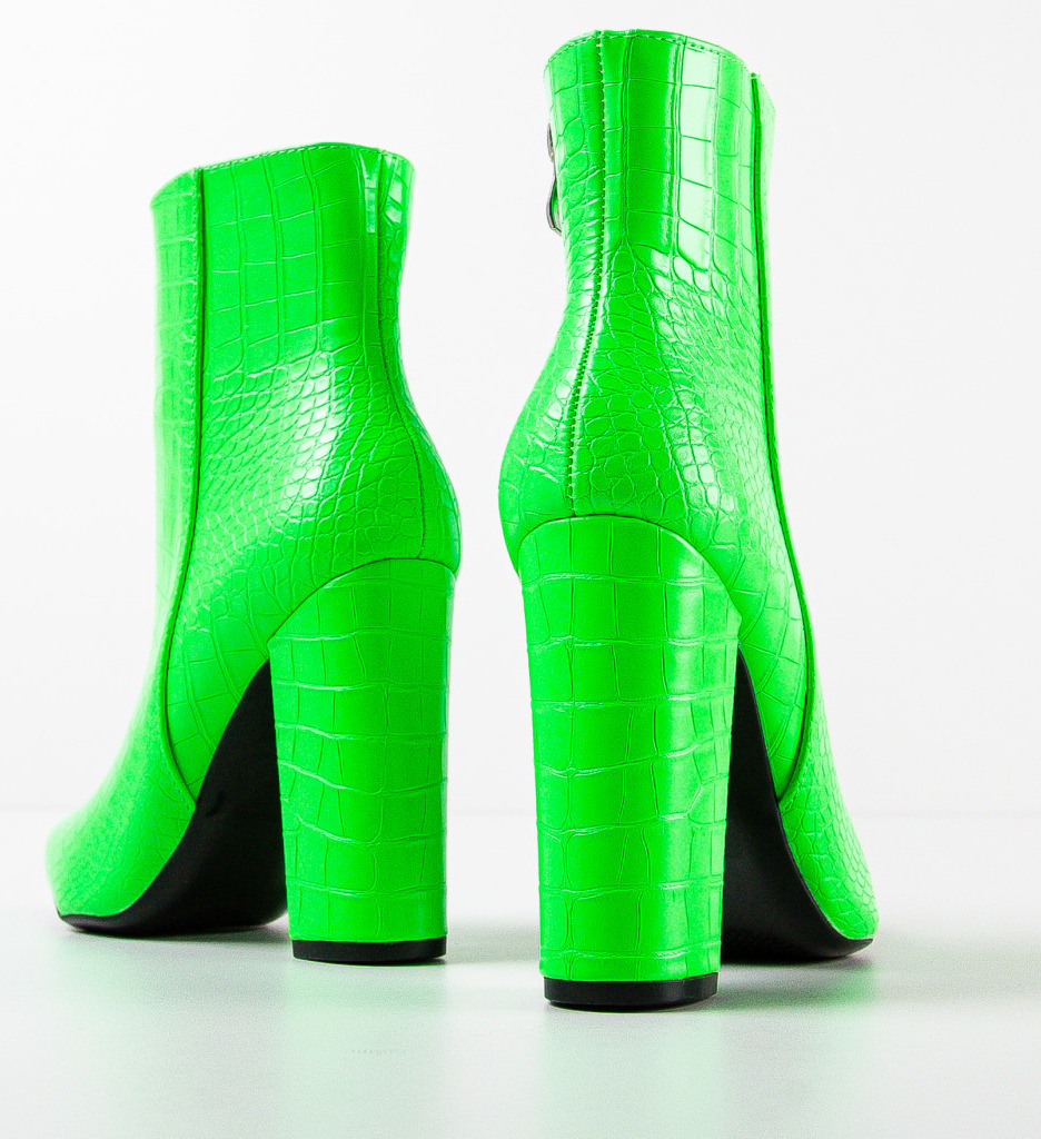 Botine Beatrix Verzi - Stil și Confort Urban - imagine 5