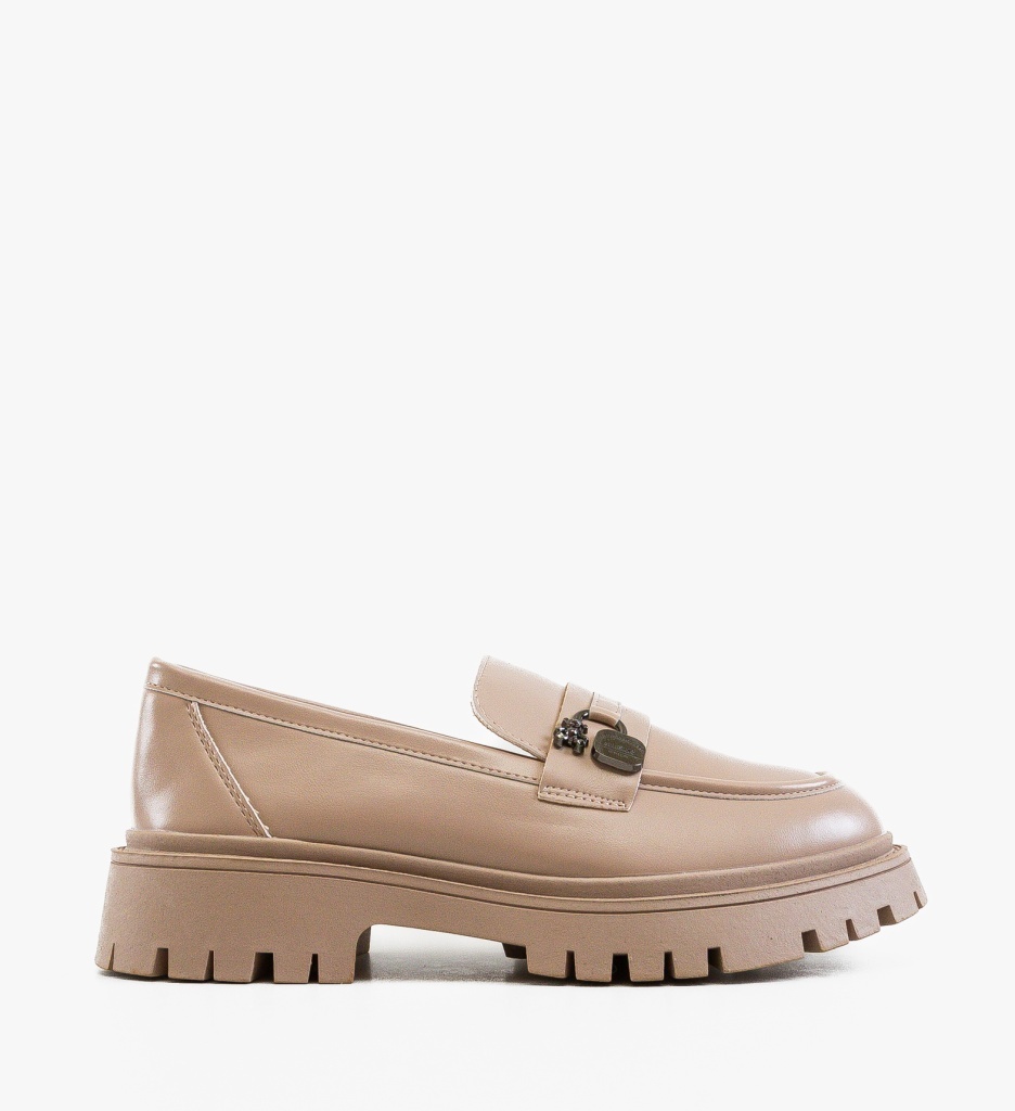 Pantofi Casual Dama Dufren Bej - Confort Stilat - imagine 6