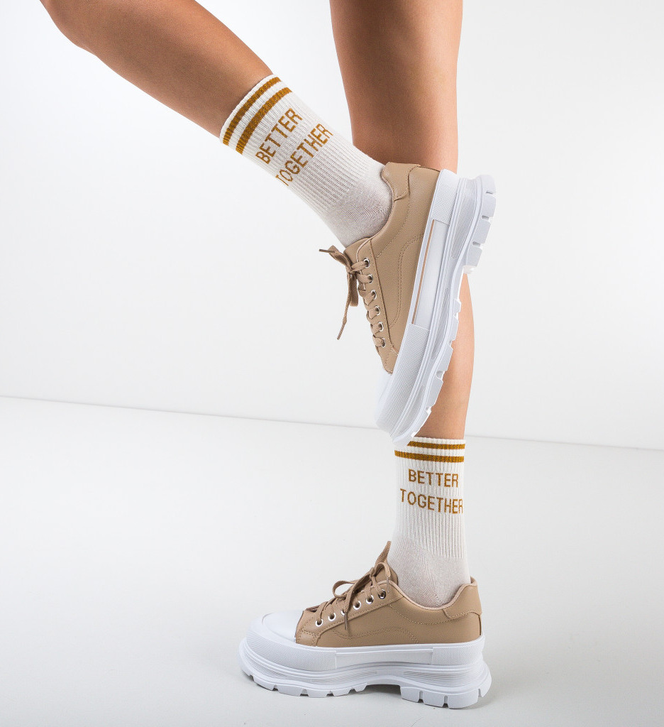 Pantofi Sport Kieren Khaki | Confort și Stil Urban - imagine 3