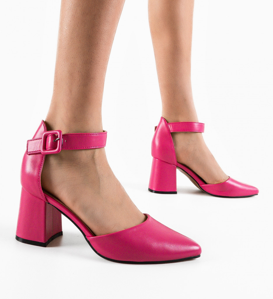 Pantofi Avitus Fuchsia - Eleganță și Stil - imagine 3