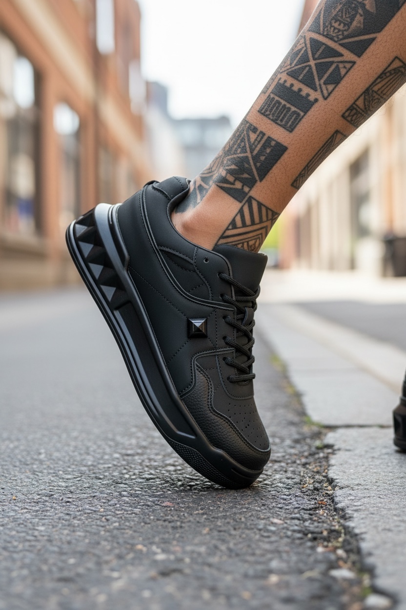 Adidași Dama Casual Negri – Ușori și Comozi