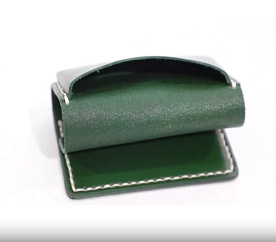 Port Card Delis Anara - Piele Naturală - imagine 4