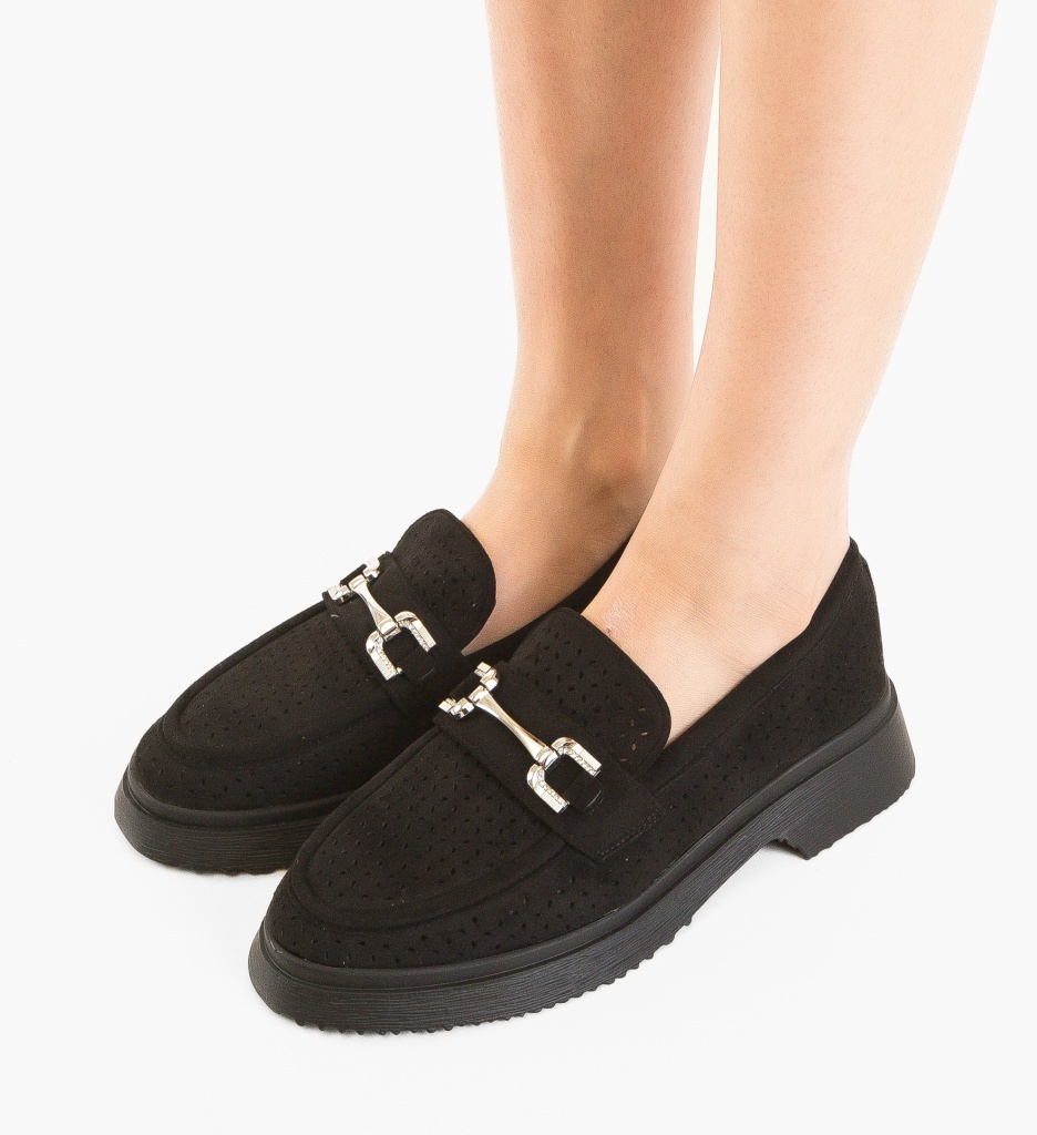 Pantofi Casual Irry Negri - Confort și Stil - imagine 2