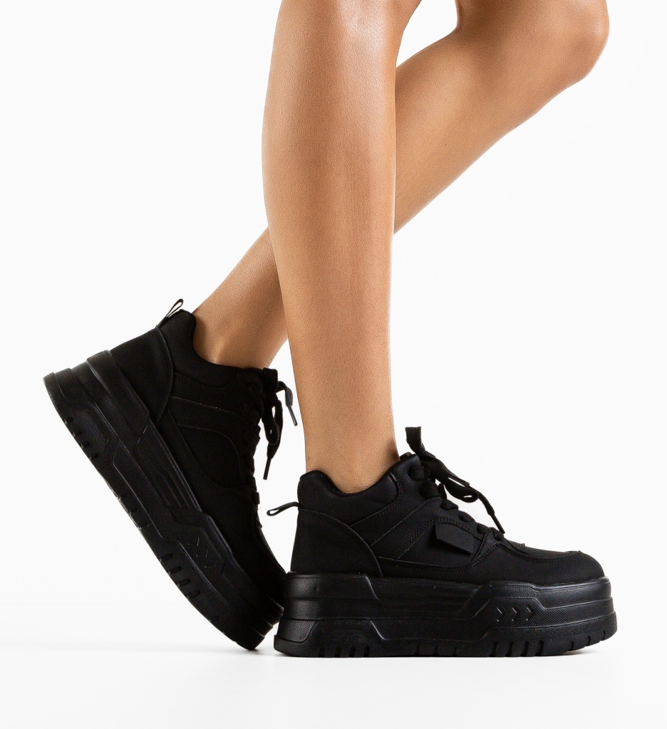 Sneakers Dama Kiyter Negri – Confort & Stil