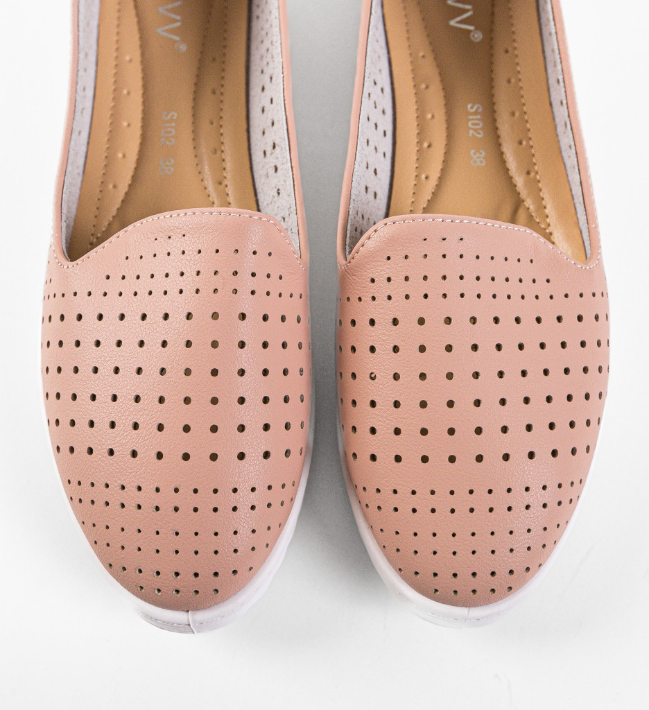 Espadrile Casual Jekare Roz - Confort și Stil - imagine 8
