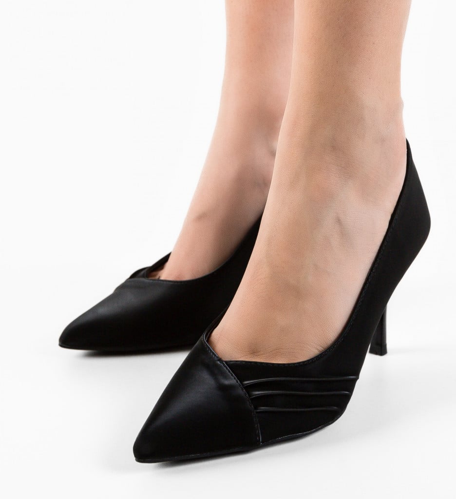 Pantofi Dama Crusher Negri | Eleganță Asigurată - imagine 5