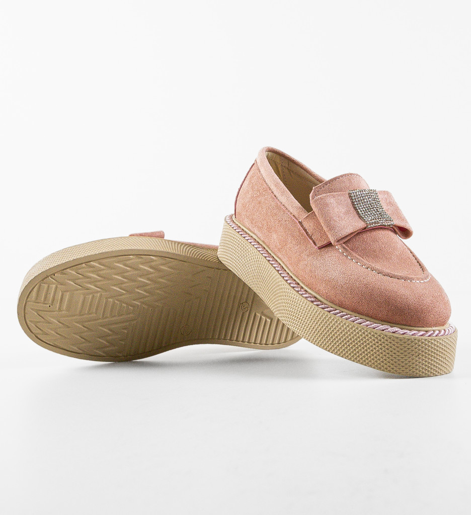 Pantofi Casual Sofia Roz - Confort și Stil - imagine 8