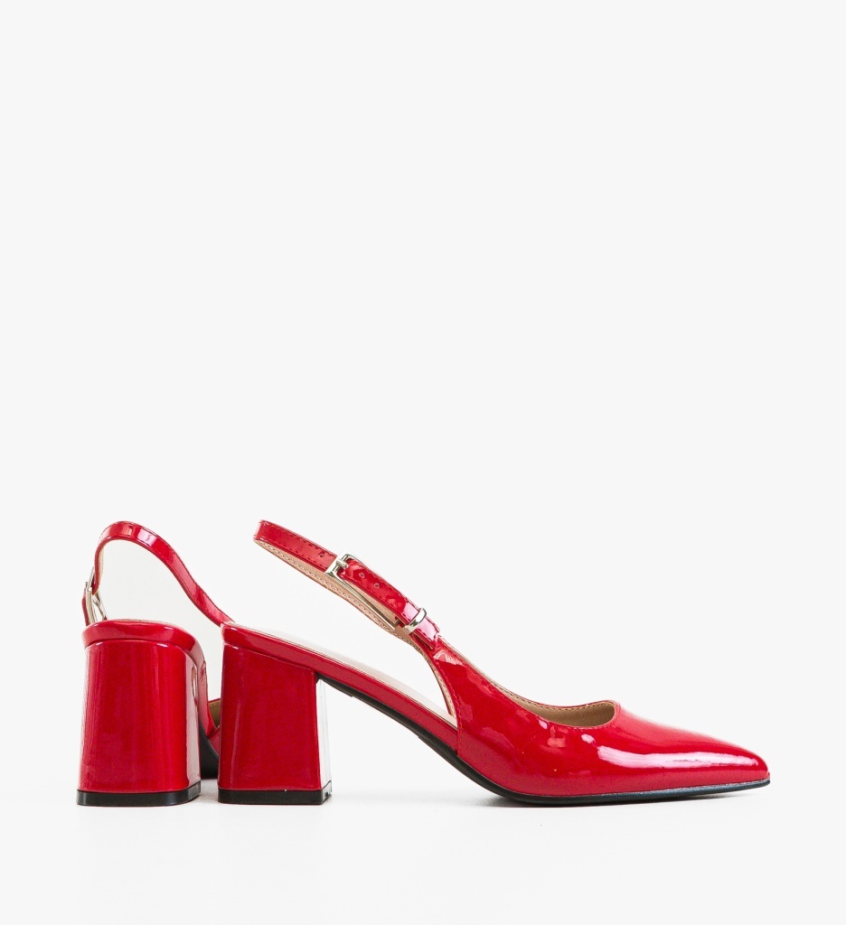 Pantofi Dama Kan Rosii Eleganți și Confortabili - imagine 5