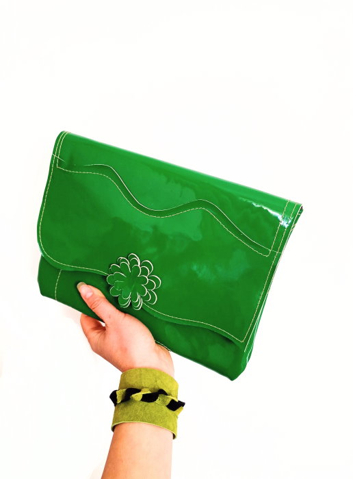 Plic Handmade Verde Shopika | Unicat & Elegant