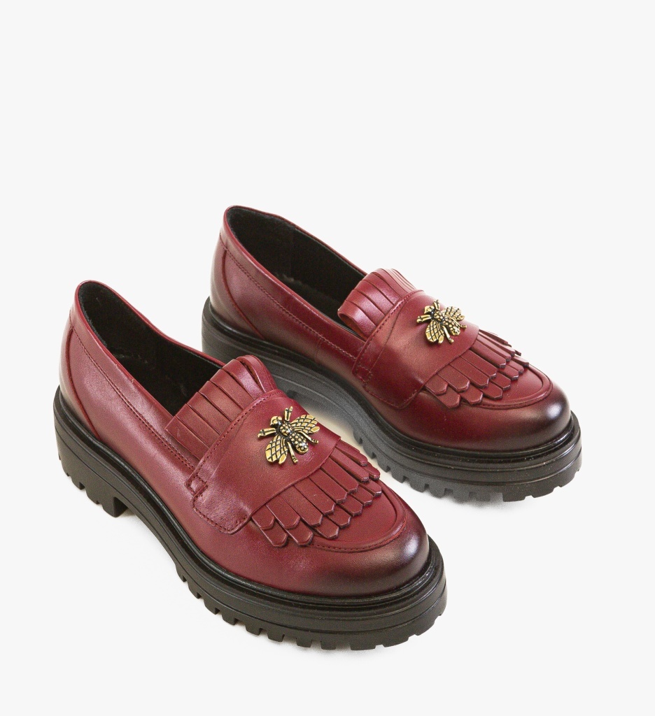 Pantofi Casual Dama Zenin Grena Eleganți - imagine 7