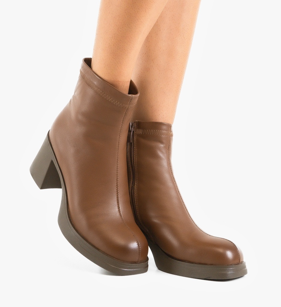Botine Dama Tafta Maro - Eleganță și Confort - imagine 5