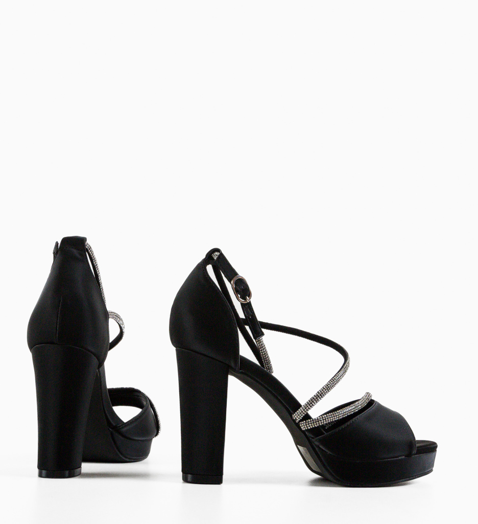 Sandale Tilburg Negre | Eleganță și Confort - imagine 4