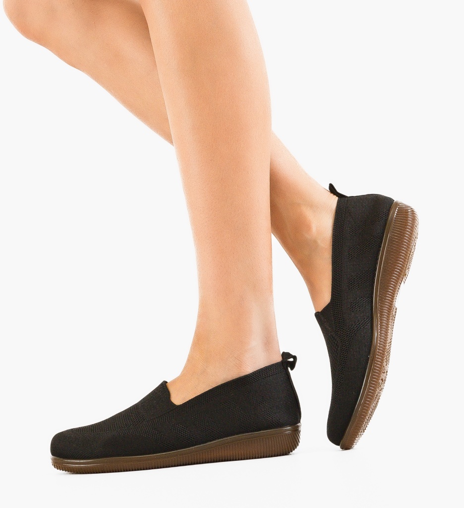 Espadrile Dama Pepper Negre - Confort Casual - imagine 3
