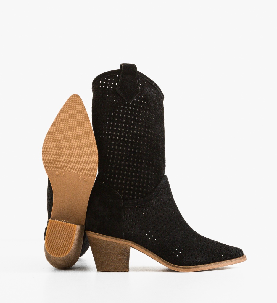Botine Dama Tersa Negre | Stil Urban Elegant - imagine 5