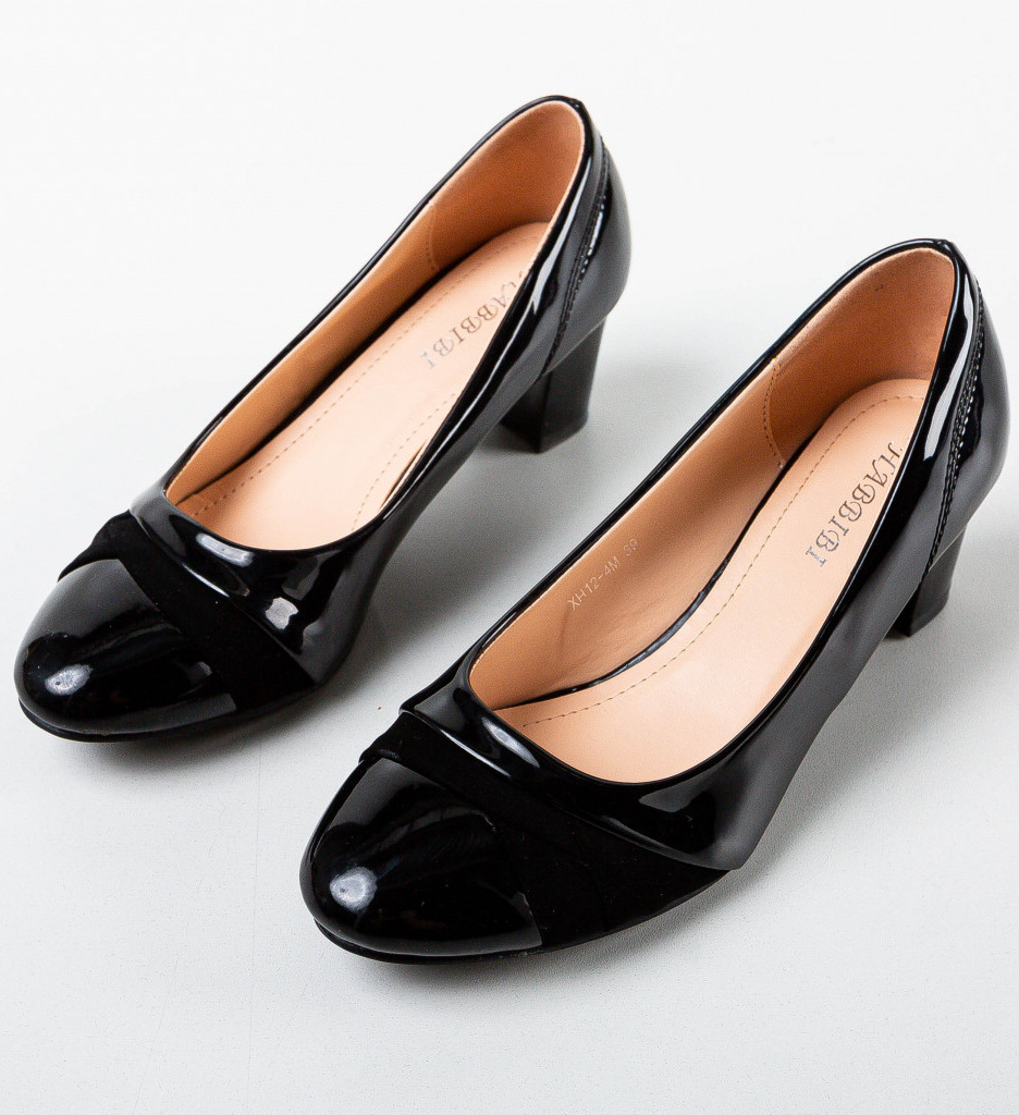 Pantofi Uleo Negri 3 | Eleganță și Confort - imagine 5