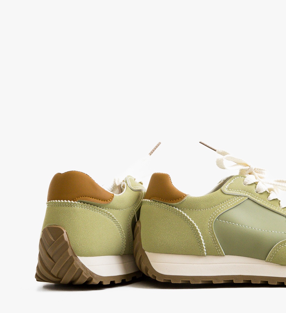 Sneakers Dama Myga Verzi - Confort și Stil - imagine 6