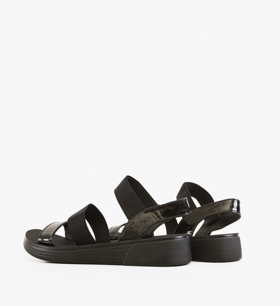 Sandale Dama Gherdala Negre - Eleganță și Stil - imagine 3