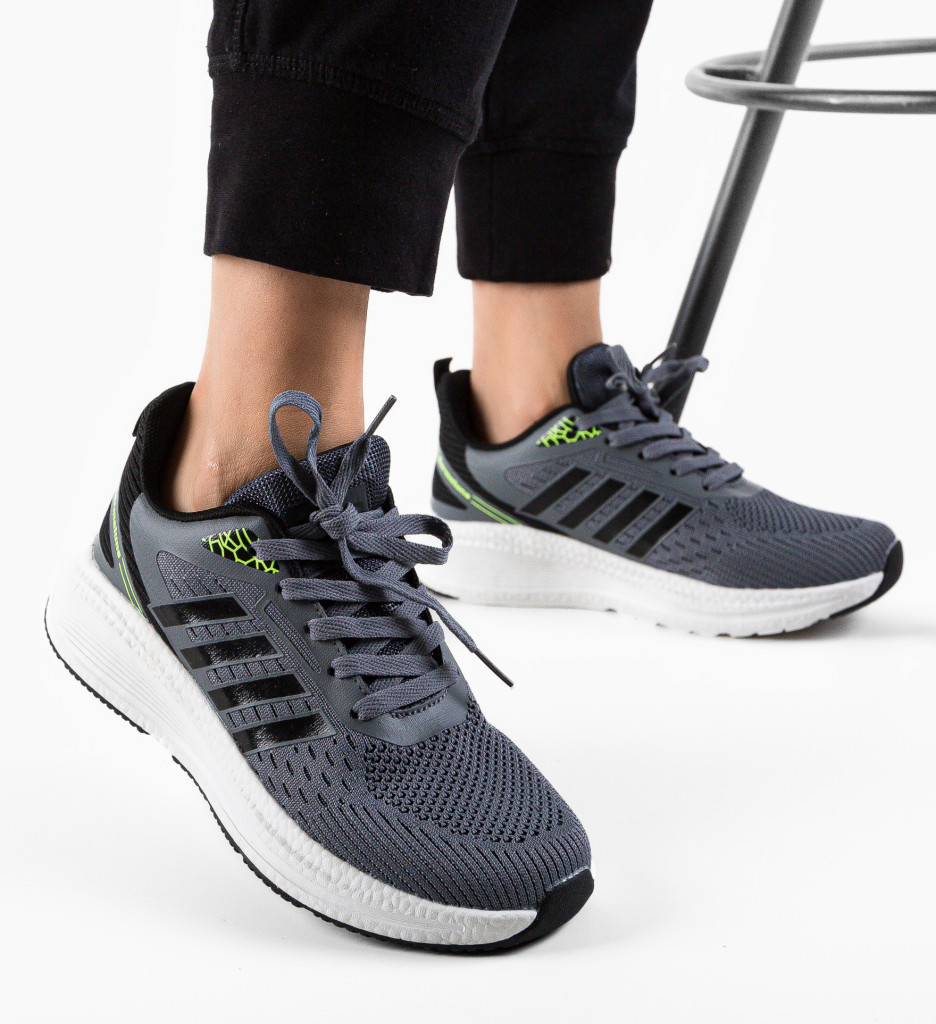 Pantofi Sport Rehan Gri - Confort și Stil - imagine 3