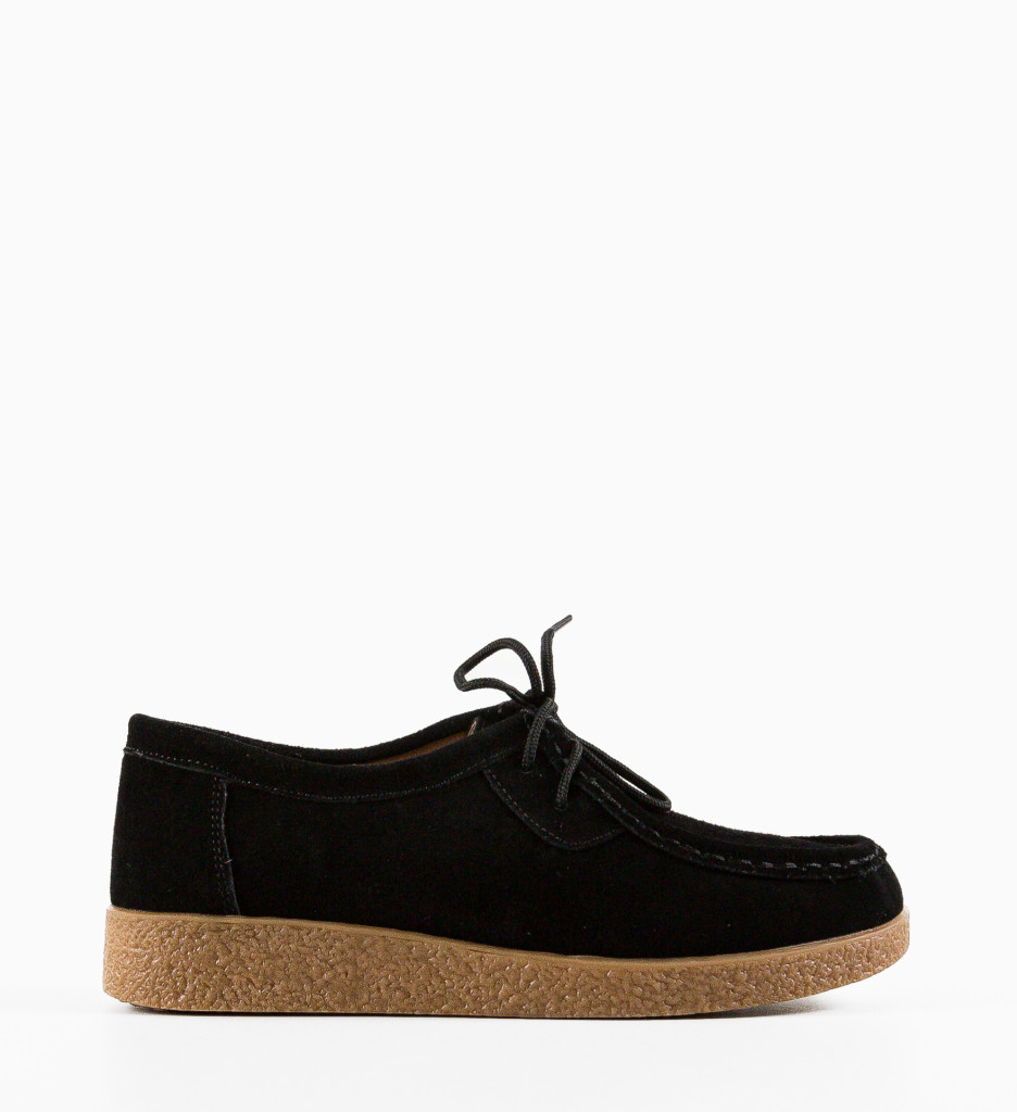 Pantofi Casual Neca Negri | Confort & Stil - imagine 10